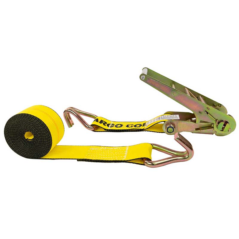 Strap Ratchet Buí 3 X 30' Le Crúcaí Sreanga