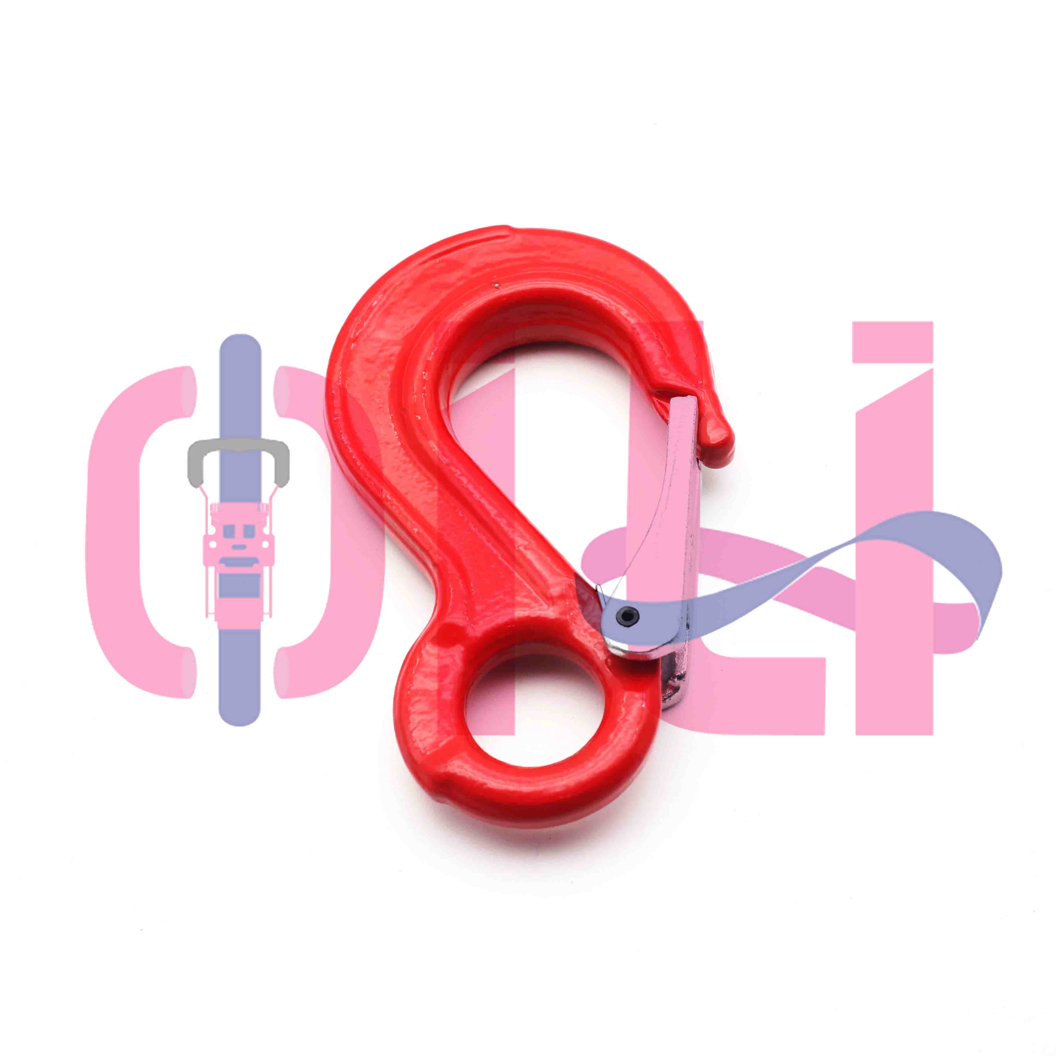 G80 Sling Slabhra Ardaithe Hook Clevis Adjustable Sling Slabhra Ardaithe